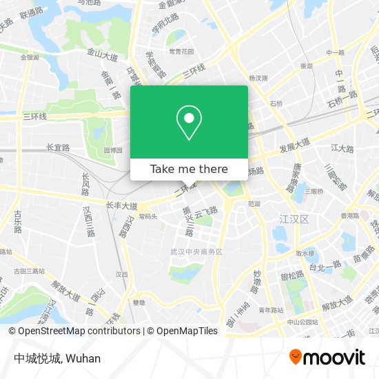中城悦城 map