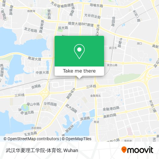 武汉华夏理工学院-体育馆 map