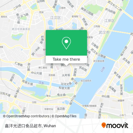 鑫洋光进口食品超市 map