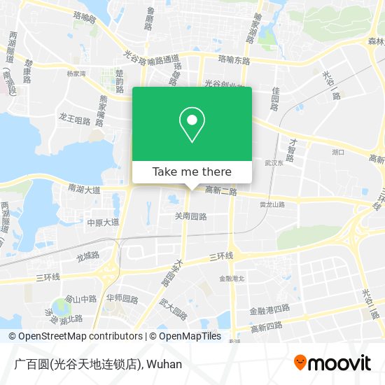 广百圆(光谷天地连锁店) map