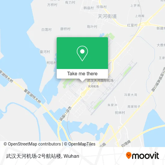 武汉天河机场-2号航站楼 map