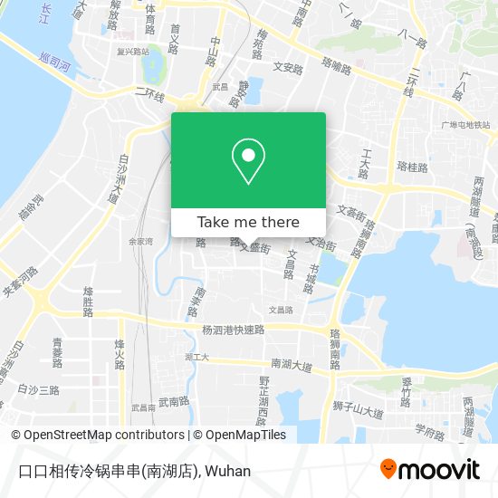 口口相传冷锅串串(南湖店) map
