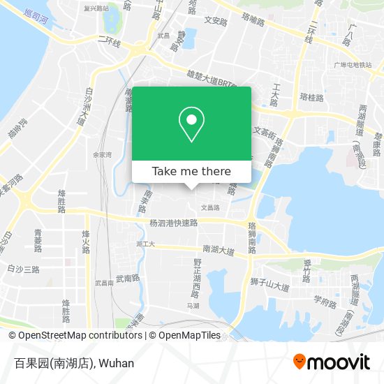 百果园(南湖店) map
