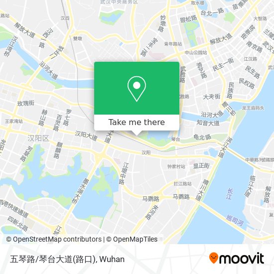 五琴路/琴台大道(路口) map