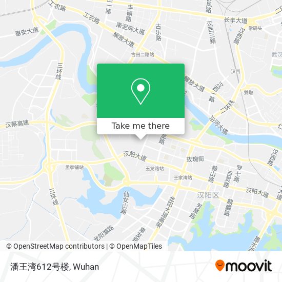潘王湾612号楼 map