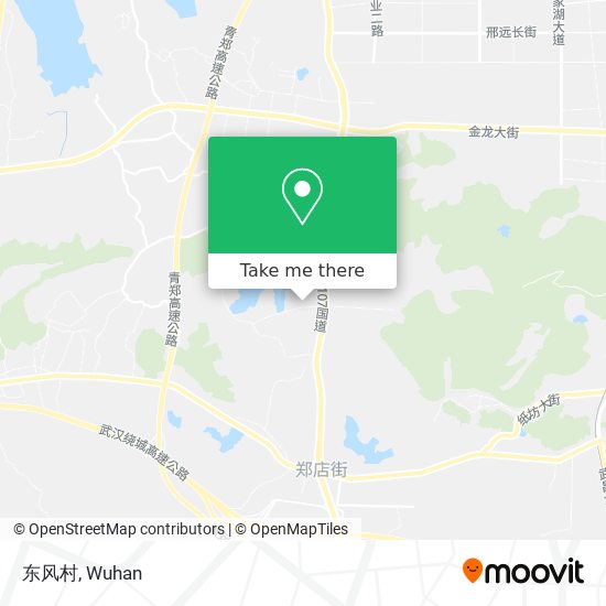 东风村 map