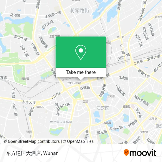 东方建国大酒店 map