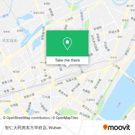 智仁大药房东方华府店 map