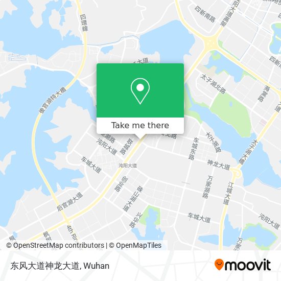 东风大道神龙大道 map