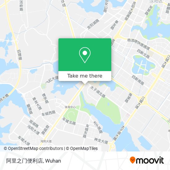 阿里之门便利店 map