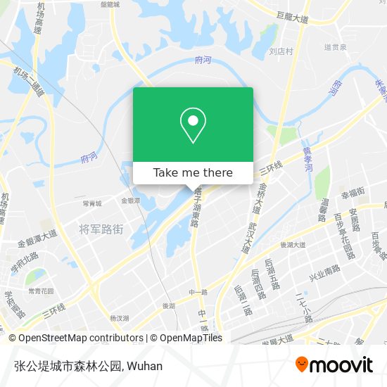 张公堤城市森林公园 map