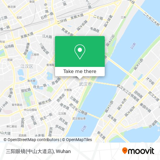 三阳眼镜(中山大道店) map