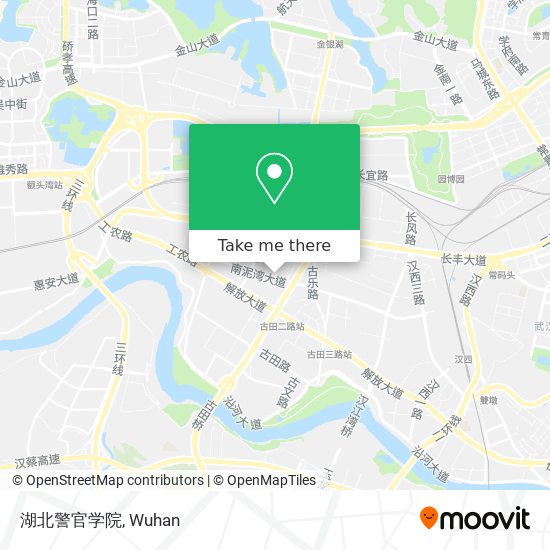 湖北警官学院 map