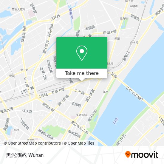 黑泥湖路 map