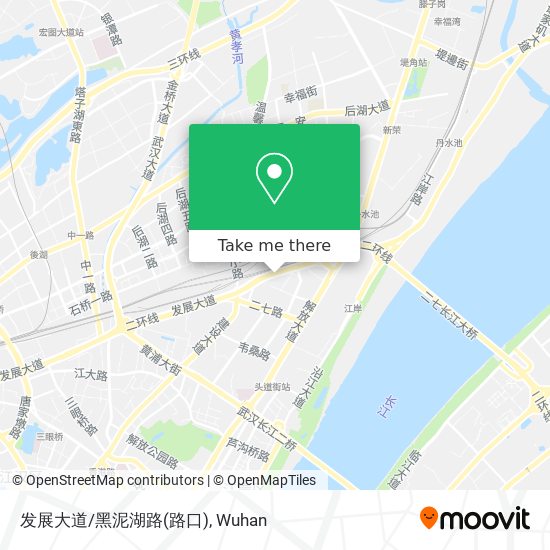 发展大道/黑泥湖路(路口) map