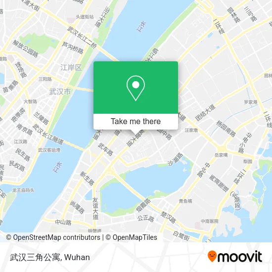 武汉三角公寓 map