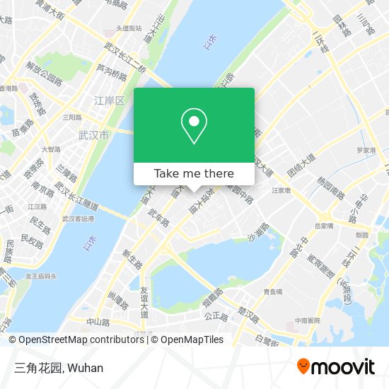 三角花园 map