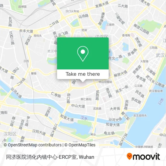 同济医院消化内镜中心-ERCP室 map