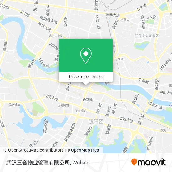 武汉三合物业管理有限公司 map