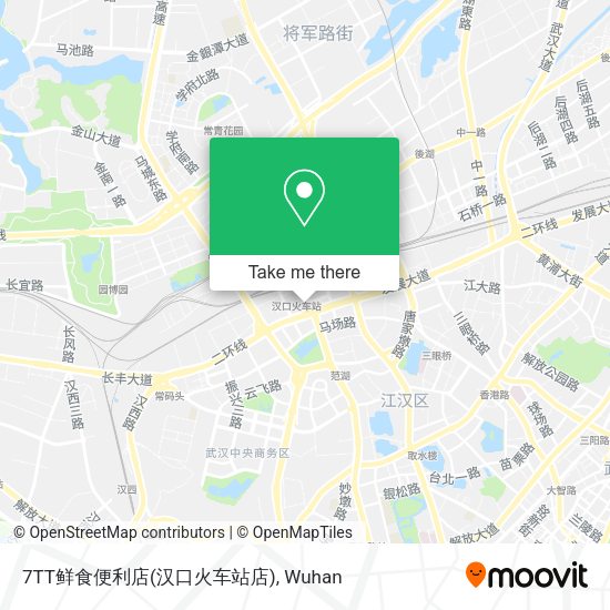 7TT鲜食便利店(汉口火车站店) map