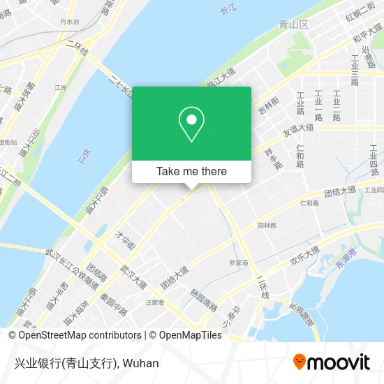 兴业银行(青山支行) map