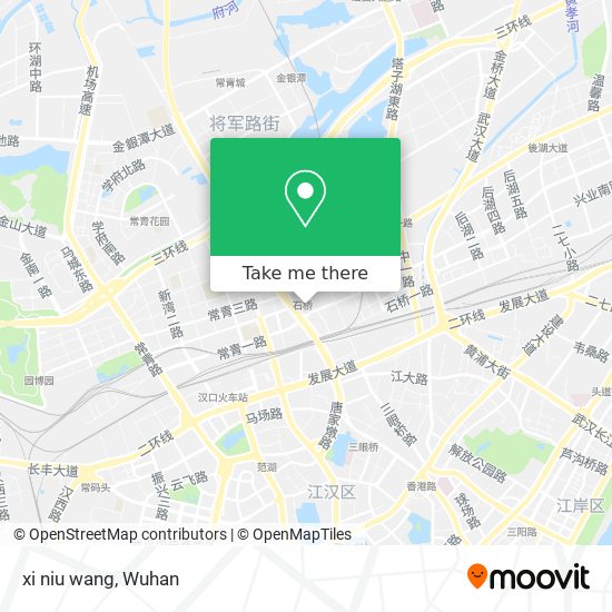 xi niu wang map