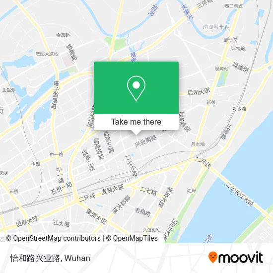 怡和路兴业路 map