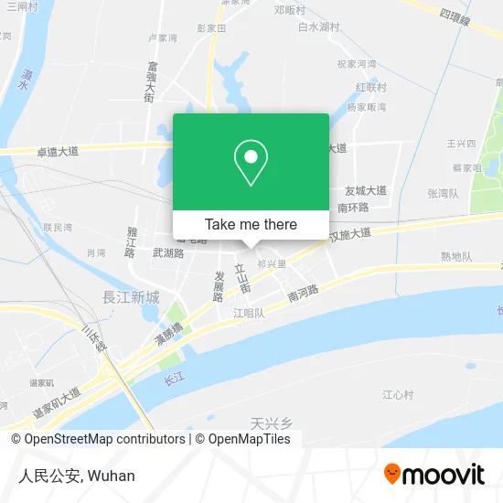 人民公安 map