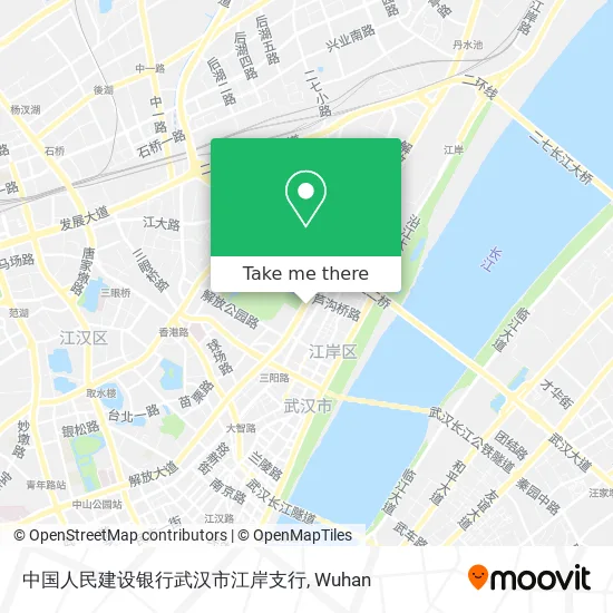 中国人民建设银行武汉市江岸支行 map