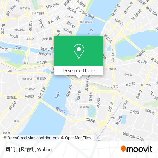 司门口风情街 map