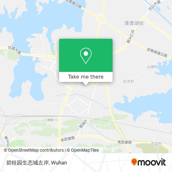 碧桂园生态城左岸 map
