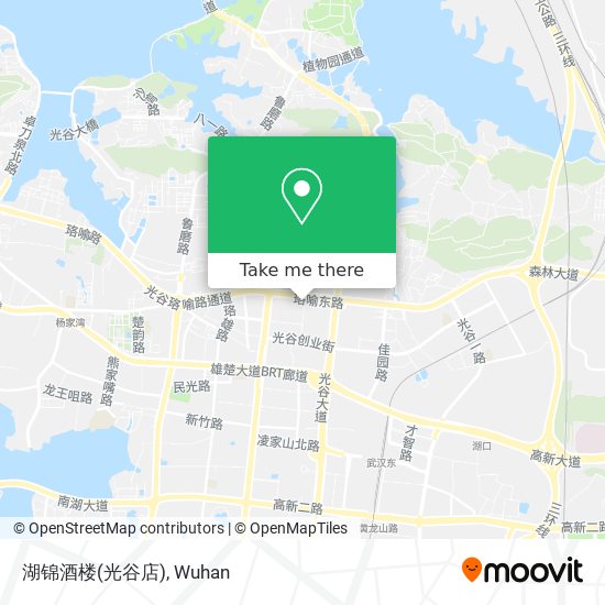 湖锦酒楼(光谷店) map