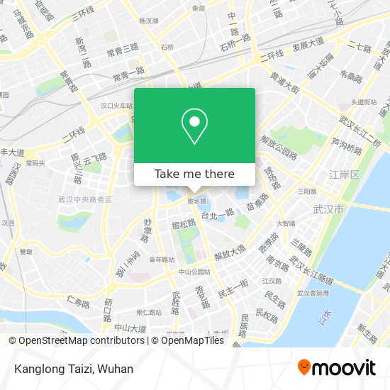 Kanglong Taizi map