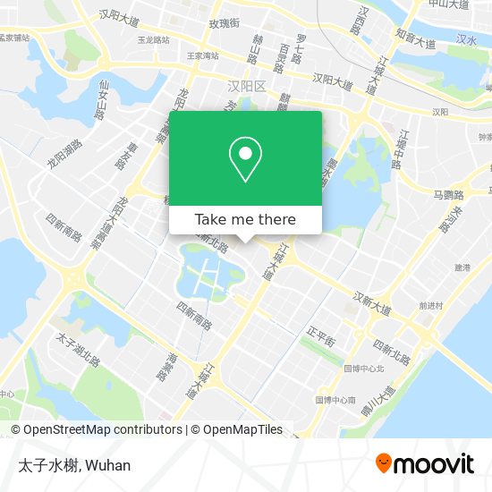 太子水榭 map