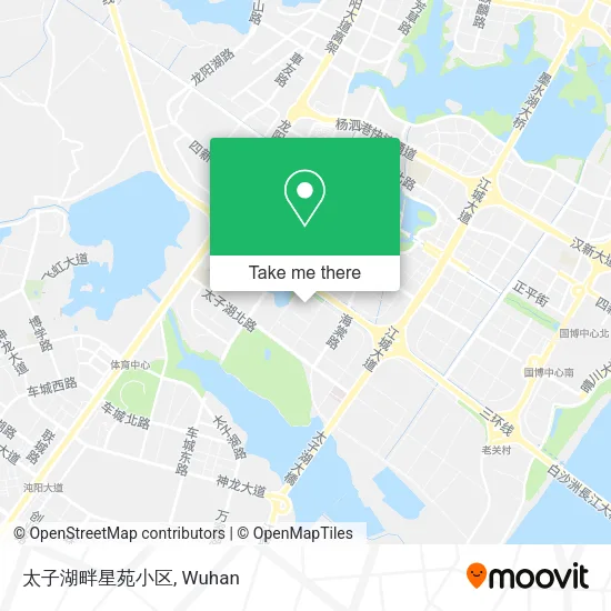 太子湖畔星苑小区 map