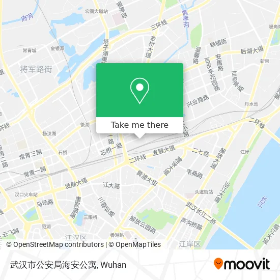 武汉市公安局海安公寓 map