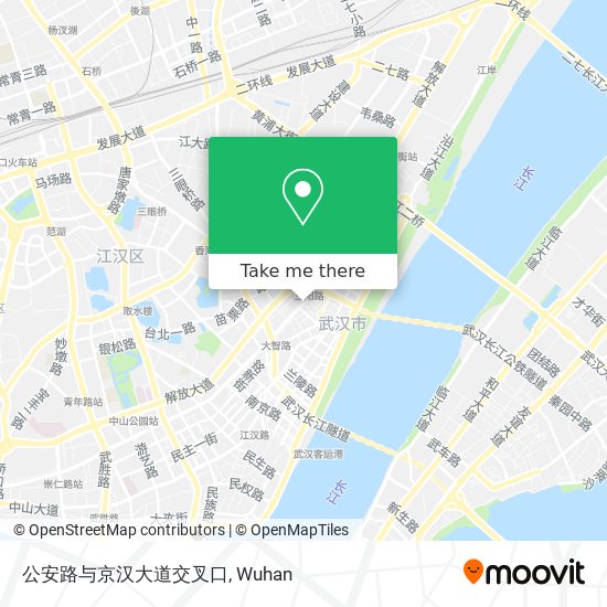 公安路与京汉大道交叉口 map
