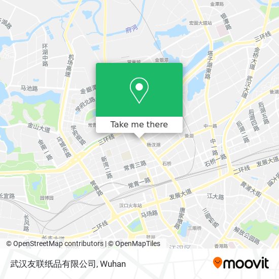 武汉友联纸品有限公司 map