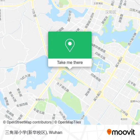 三角湖小学(新华校区) map