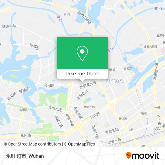 永旺超市 map