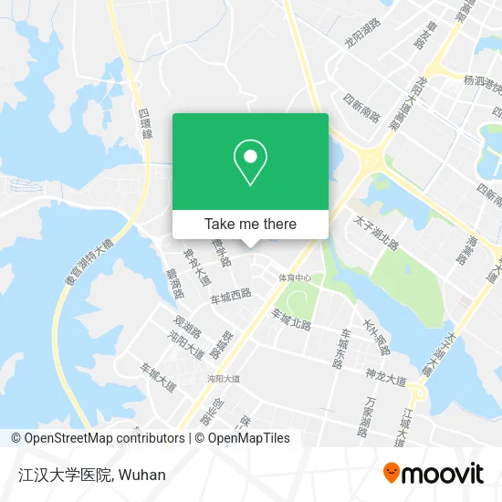 江汉大学医院 map