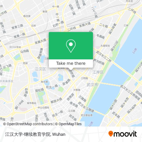 江汉大学-继续教育学院 map
