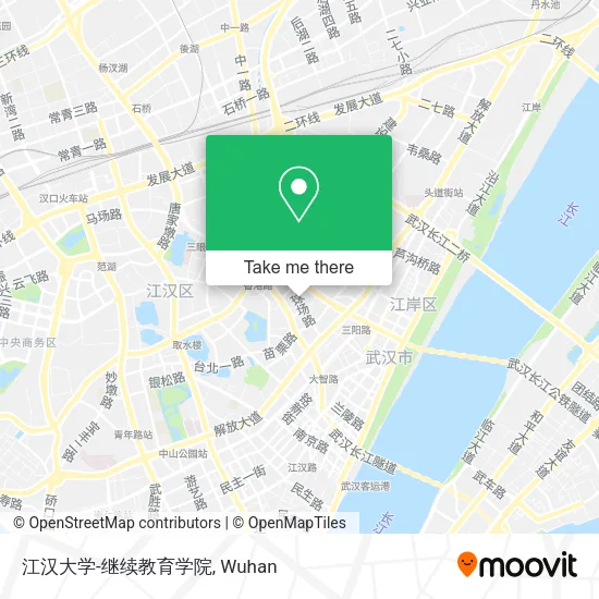 江汉大学-继续教育学院 map