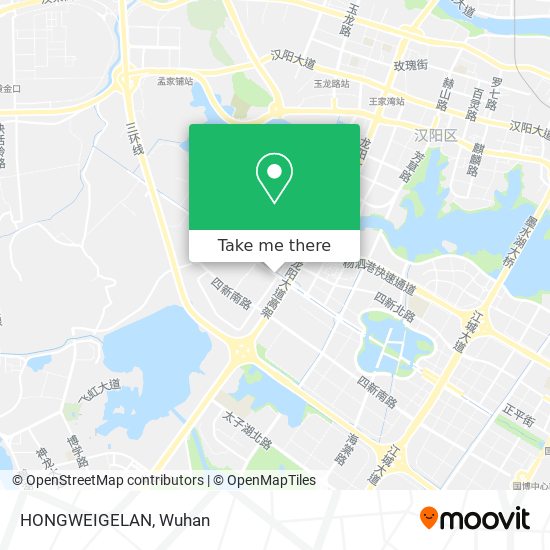HONGWEIGELAN map