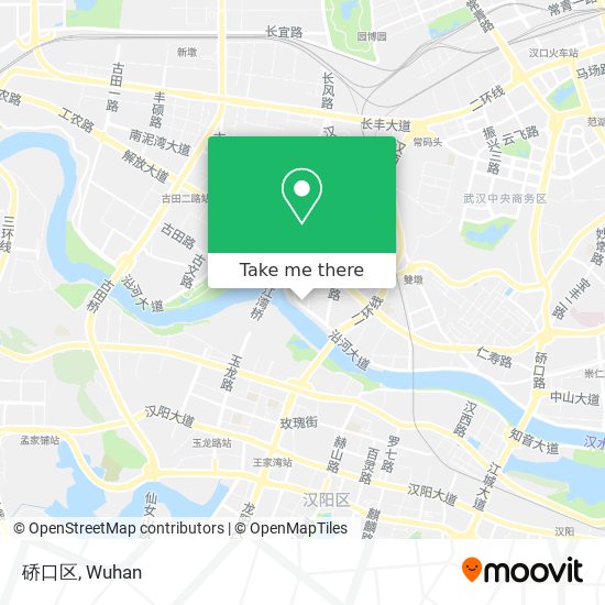 硚口区 map