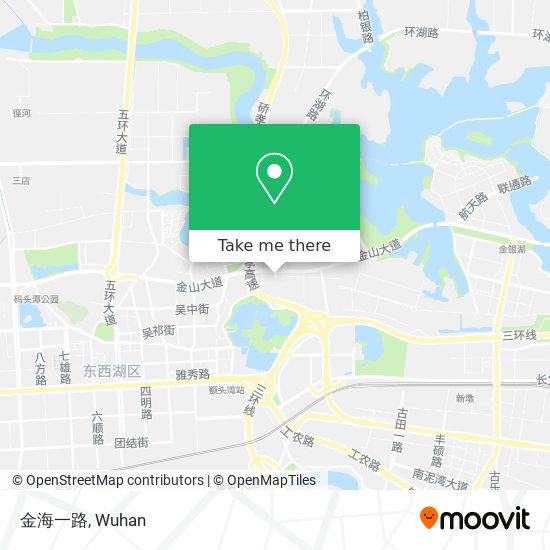 金海一路 map