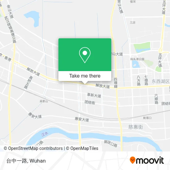 台中一路 map