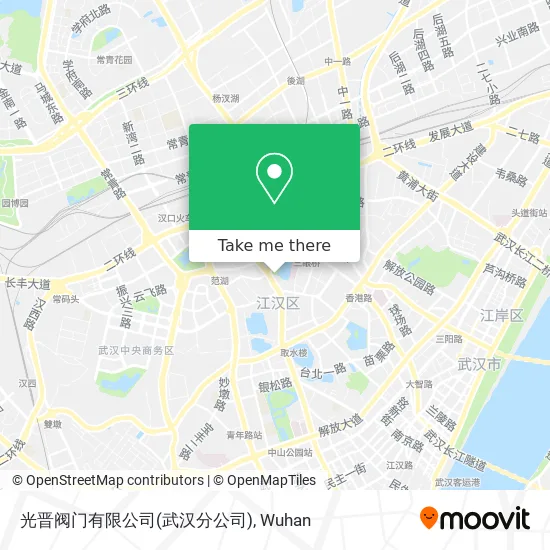光晋阀门有限公司(武汉分公司) map