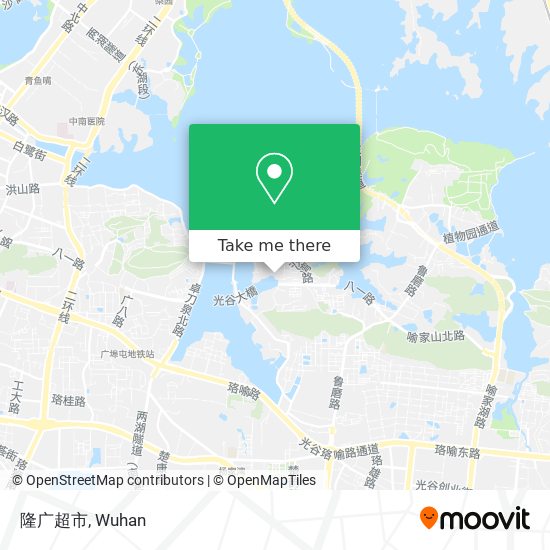 隆广超市 map