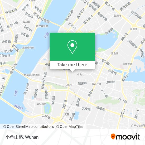 小龟山路 map